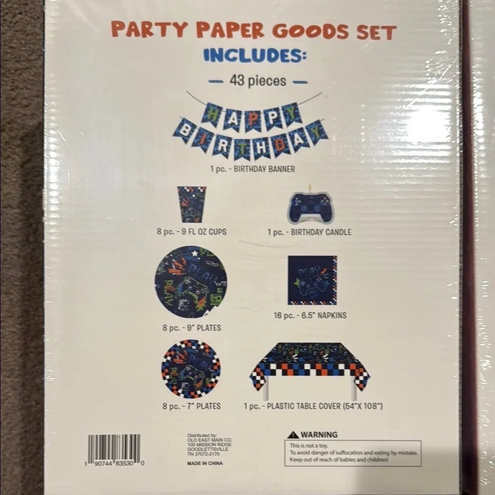 New Party in a Box Sets - Multiple Birthday Themes
